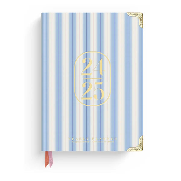 2025 Spring Stripe 17-Month Weekly Medium Bound Planner