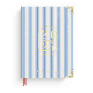 2025 Spring Stripe 17-Month Weekly Medium Bound Planner