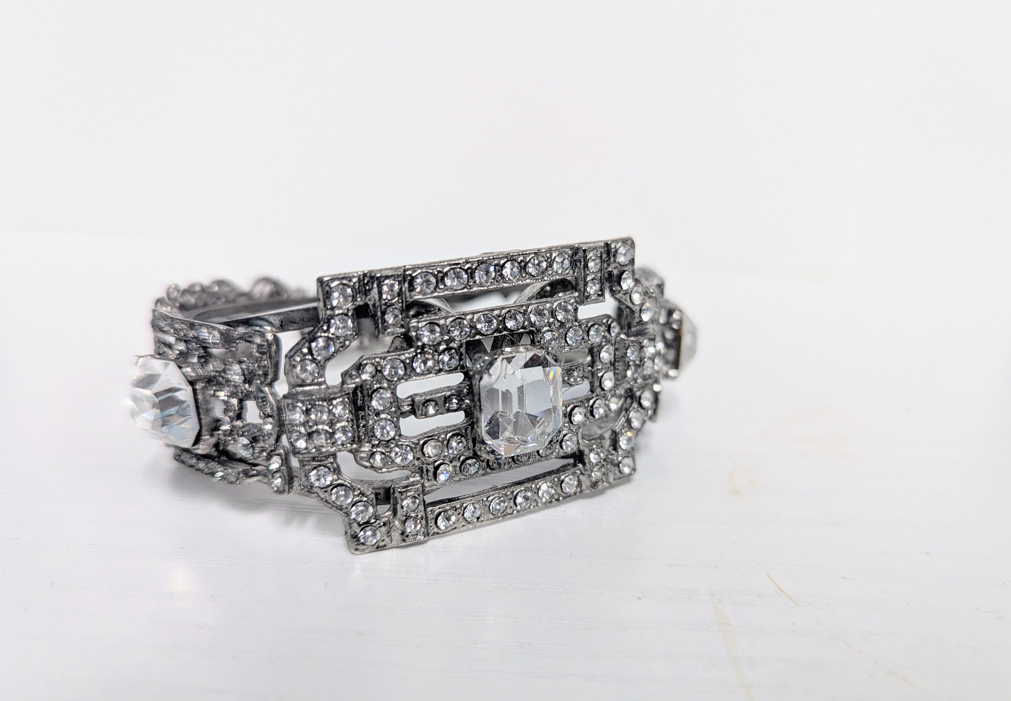 Art Deco Hinge Bracelet