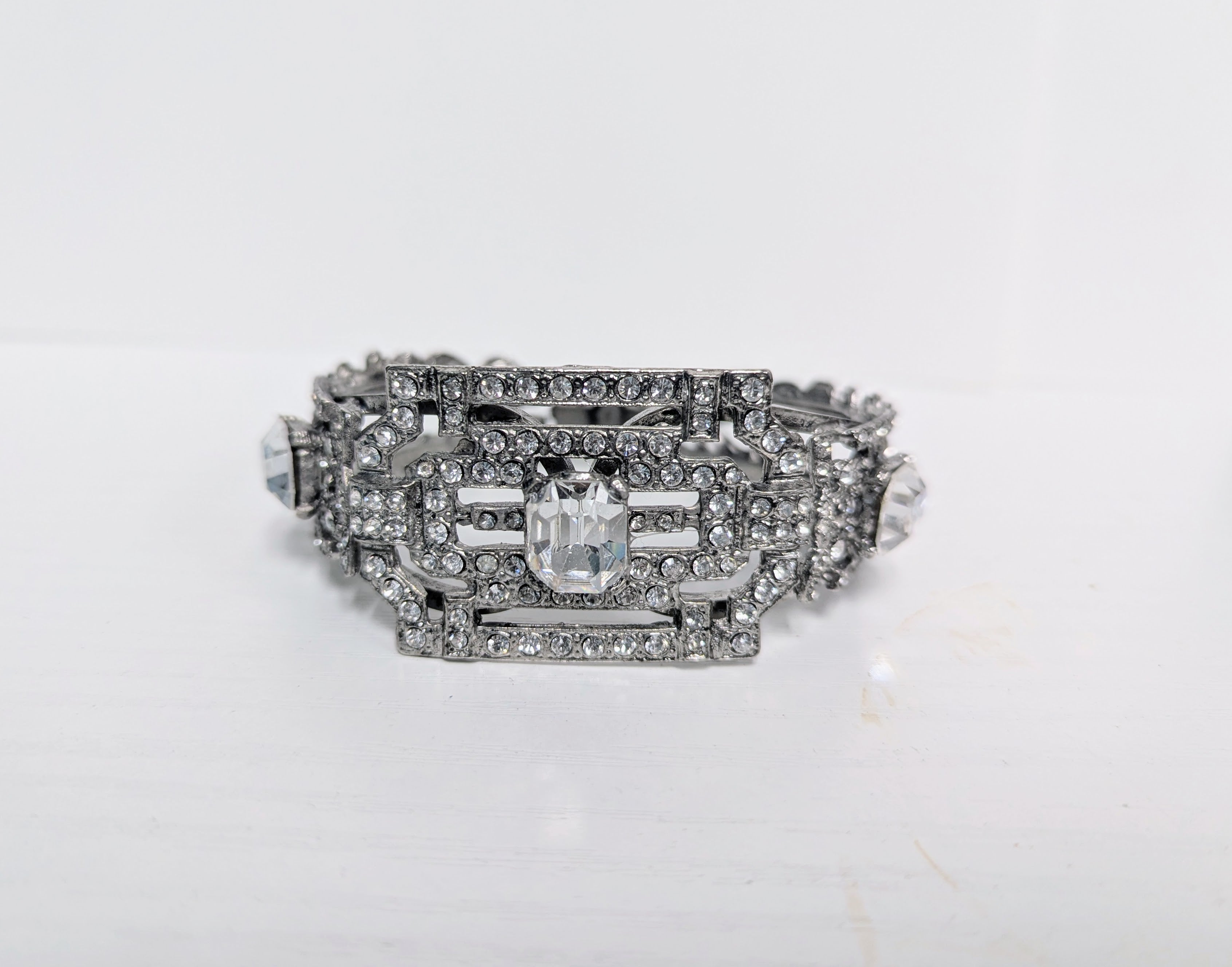 Art Deco Hinge Bracelet