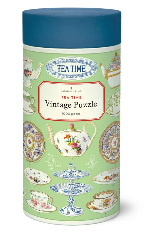 Tea Time Vintage Puzzle