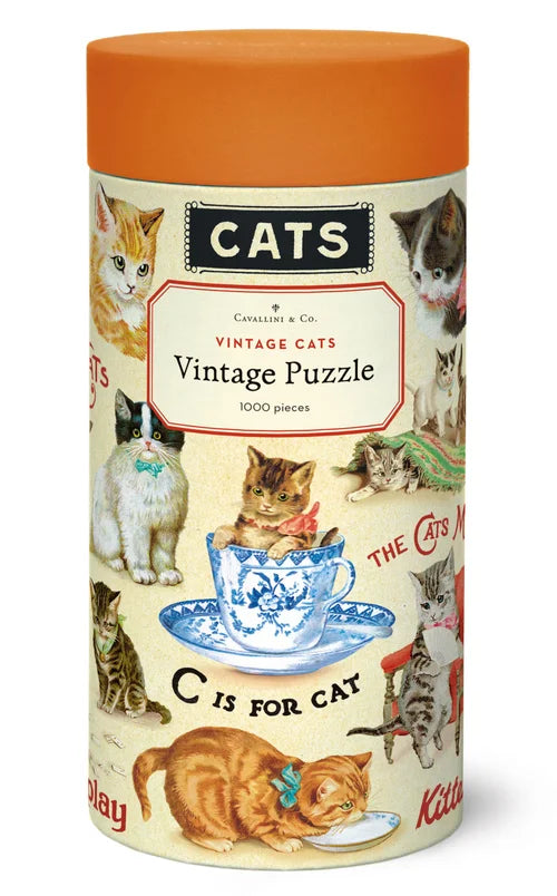 Vintage Cats Puzzle