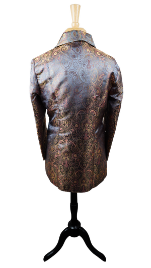 Metallic Paisley Statement Jacket