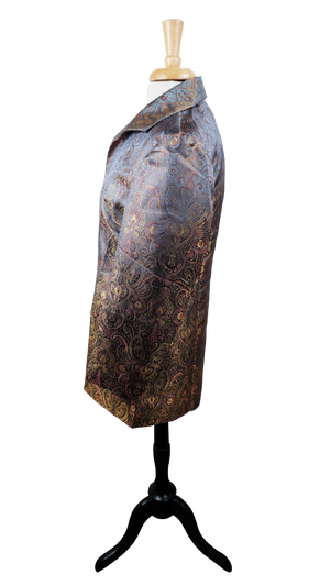 Metallic Paisley Statement Jacket