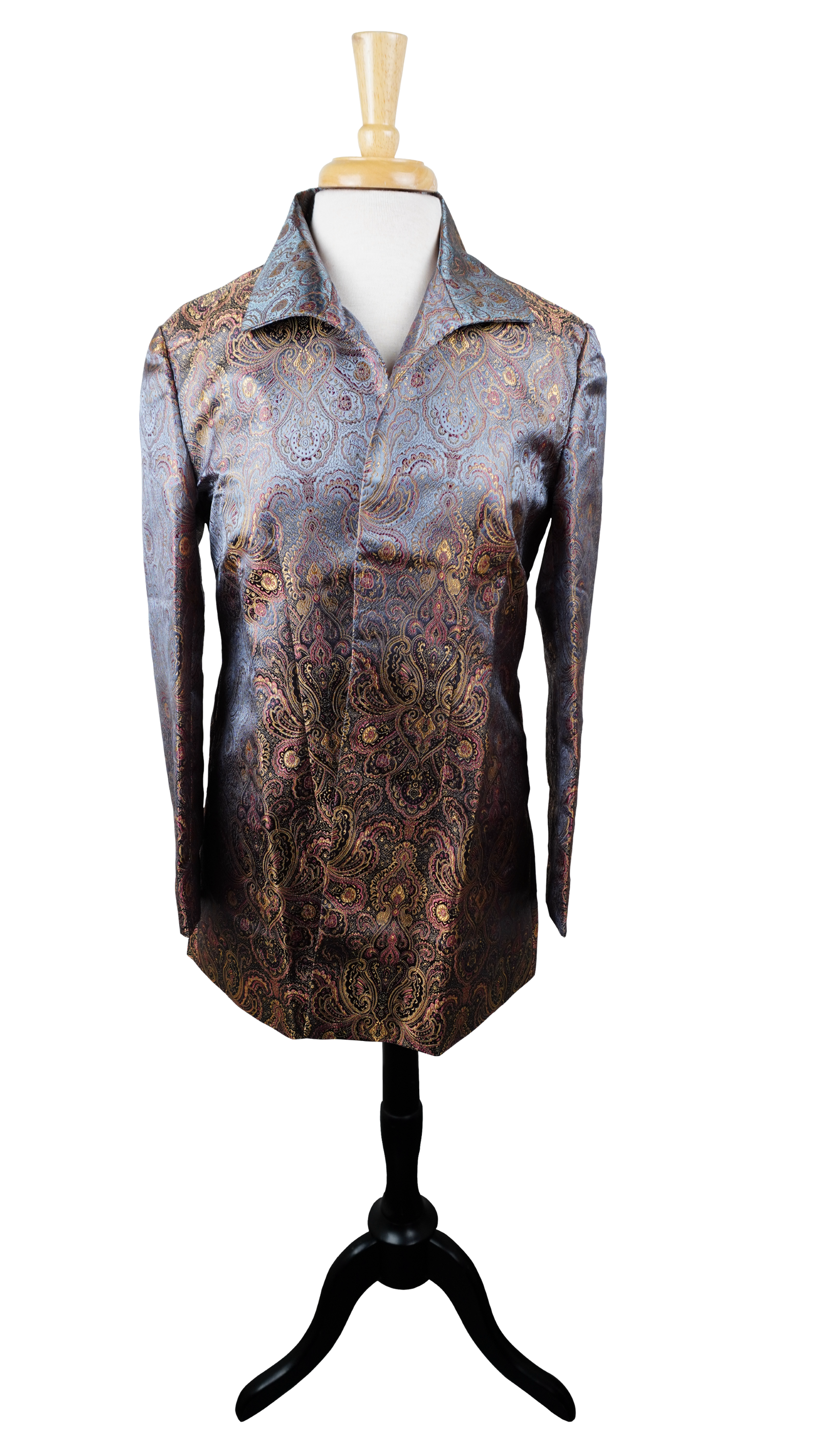 Metallic Paisley Statement Jacket