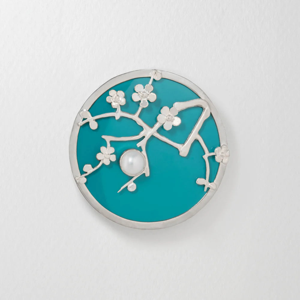 Van Gogh's Almond Blossom Brooch