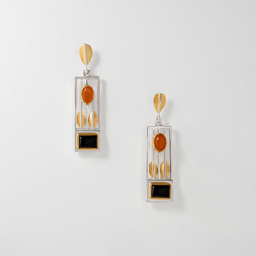 Hoffman Inspired Earrings