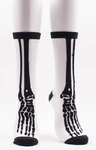Sheer skeleton Socks