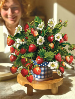 Strawberry Blossom Flower Bouquet
