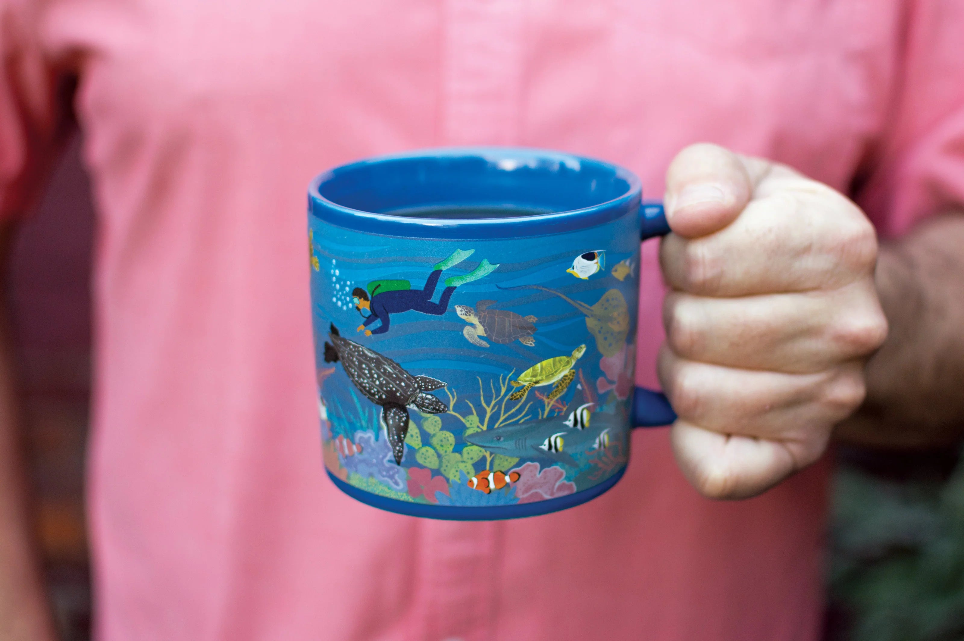 Sea Turtles at the Coral Reef Mug