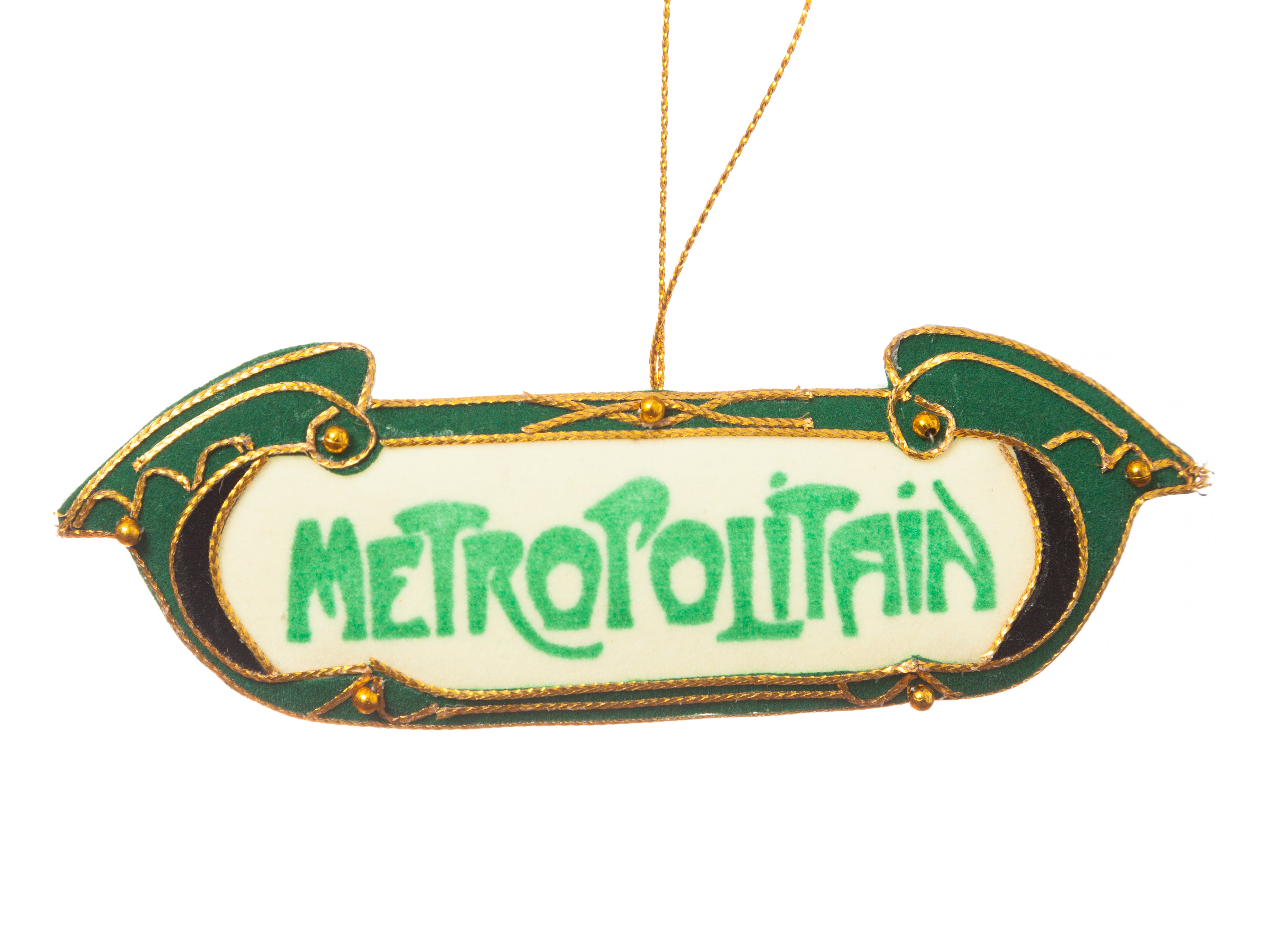 Guimard Metro Sign Ornament