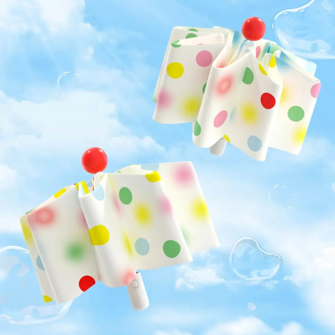 Red Nose Polka Dot Umbrella