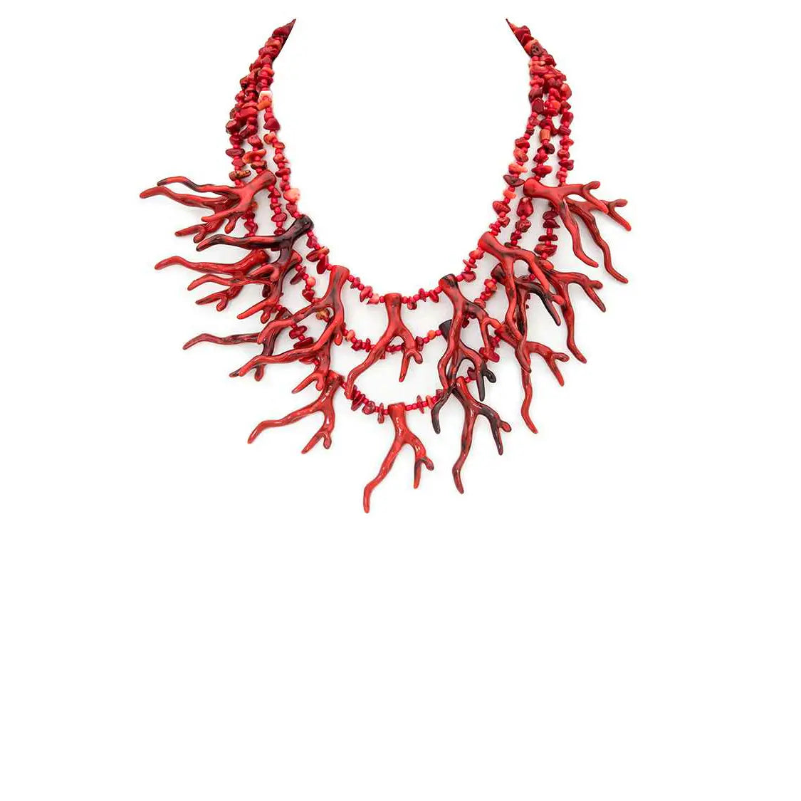 Coral Statement Necklace