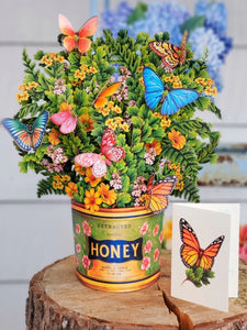 Butterflies and Buttercups Paper Flower Bouquet