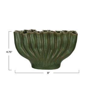 Sculptural Stoneware Vase