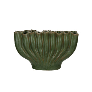 Sculptural Stoneware Vase