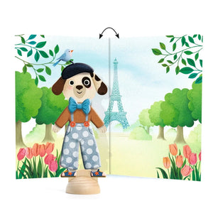 Bonjour Paris Collage Sticker Set