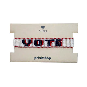 Vote Beaded Bracelet