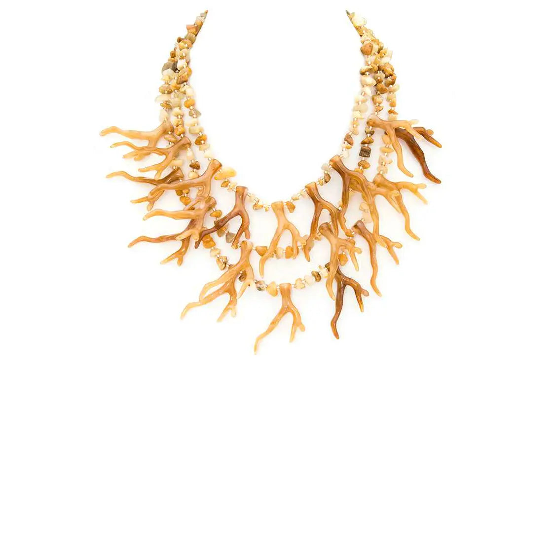 Coral Statement Necklace