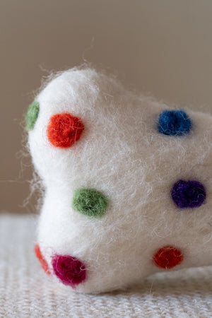 Eco Wool Dog Bone Toy
