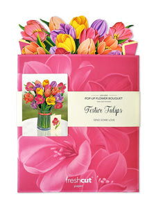 Festive Tulips Paper Flower Bouquet