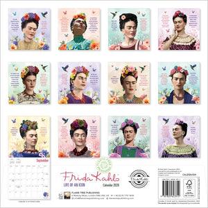 Frida Kahlo: Life of an Icon Wall Calendar 2026