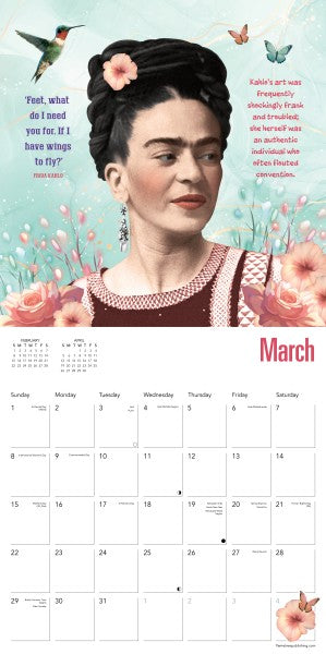 Frida Kahlo: Life of an Icon Wall Calendar 2026