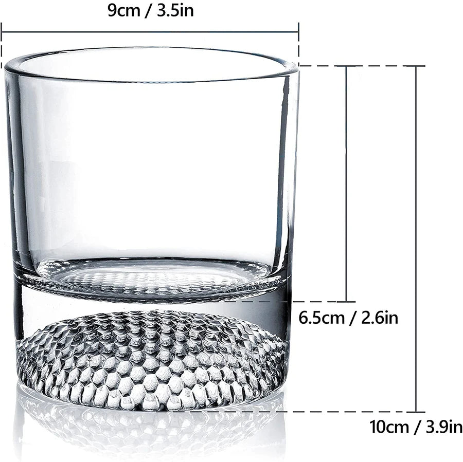 Golf Ball Whiskey Glass Set