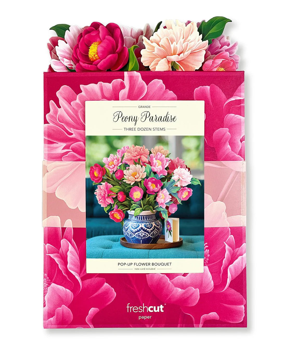 Grande Peony Paradise Paper Flower Bouquet