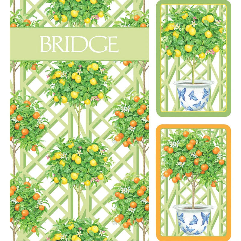 Citrus Topiaries Bridge Gift Set