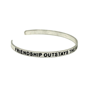 Friendship Quote Bracelet