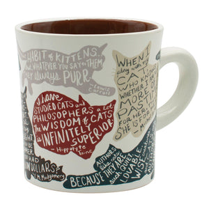 Literary Cat Mug