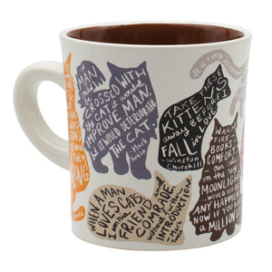 Literary Cat Mug