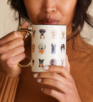 Dog Days Porcelain Mug