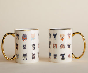 Dog Days Porcelain Mug