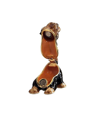 Whiskey the Yorkie Enamel Box