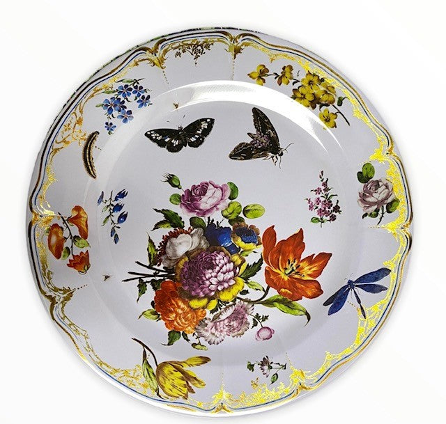 Butterfly Nymphenburg Palace Tin Plate