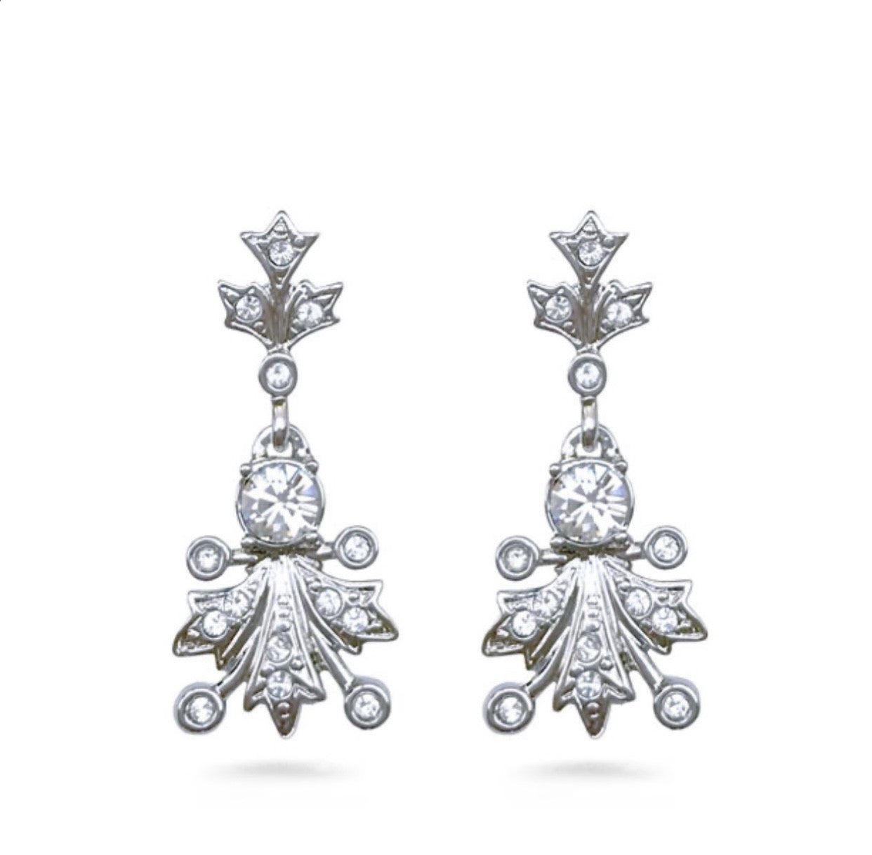 Tiffany Faux Diamond Earrings