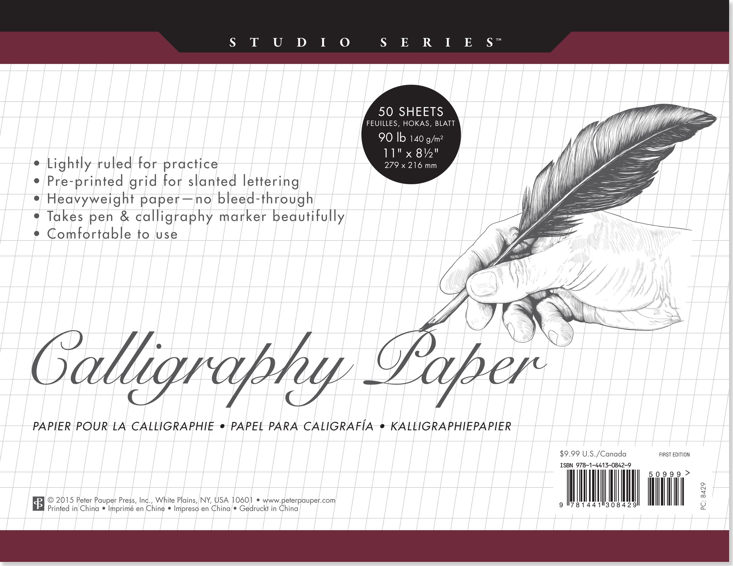 Calligraphy Paper Pad – Hillwood Museum Shop