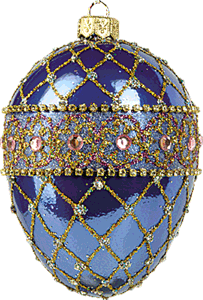 Renaissance Egg Ornament