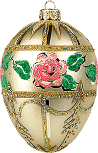 Bouquet Egg Ornament