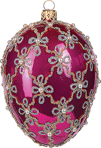 Swan Egg Ornament