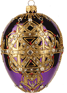 Cockrel Egg Ornament
