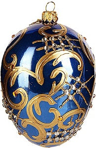 Blue Bell Push Ornament