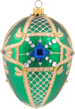 Crystal Egg Ornament