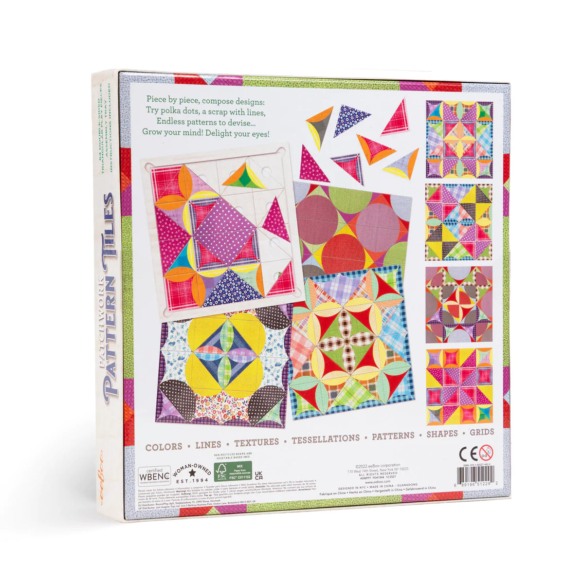 Patchwork Pattern Tiles Game
