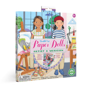 Artist and Musician Paper Dolls