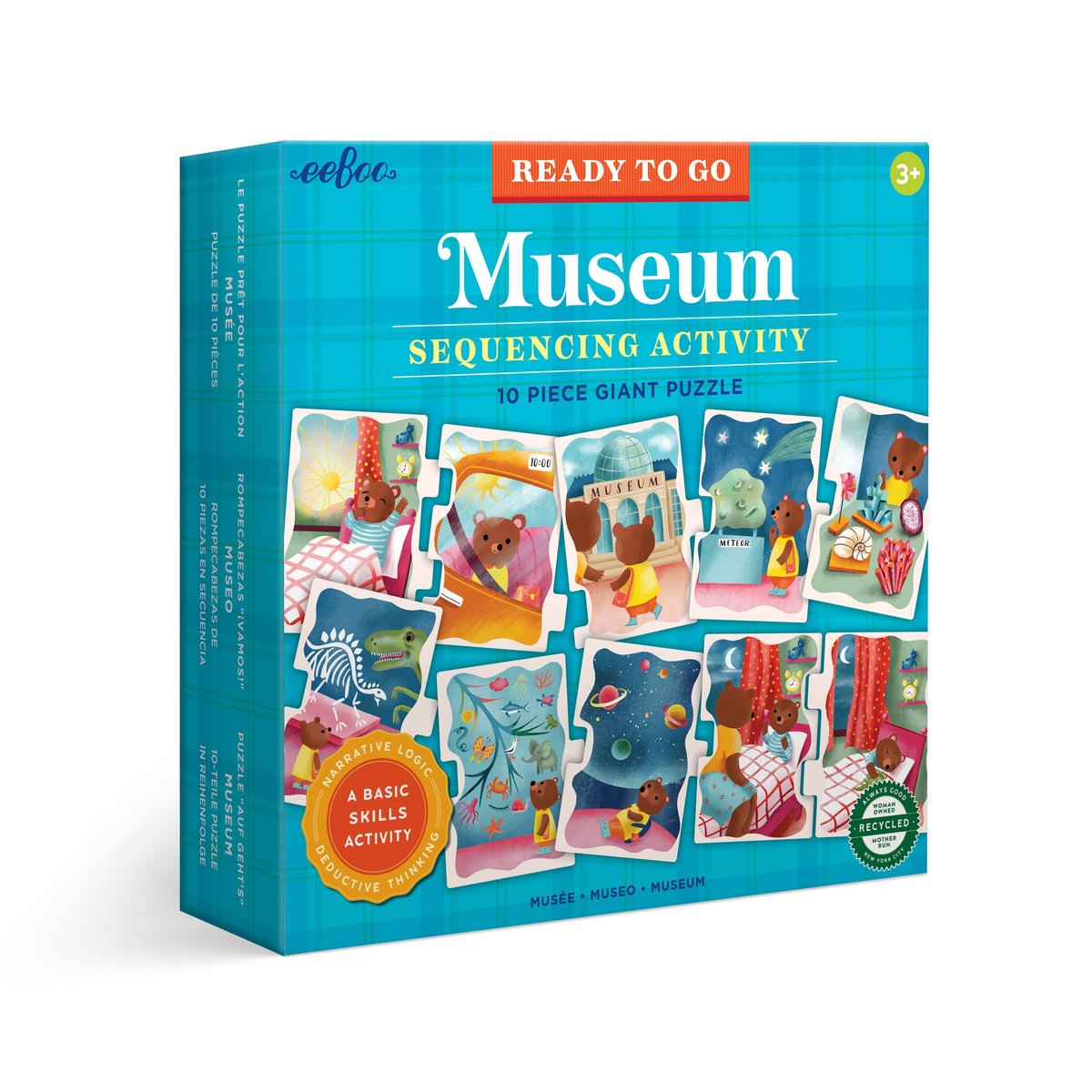 Museum Sequencing Activity Puzzle