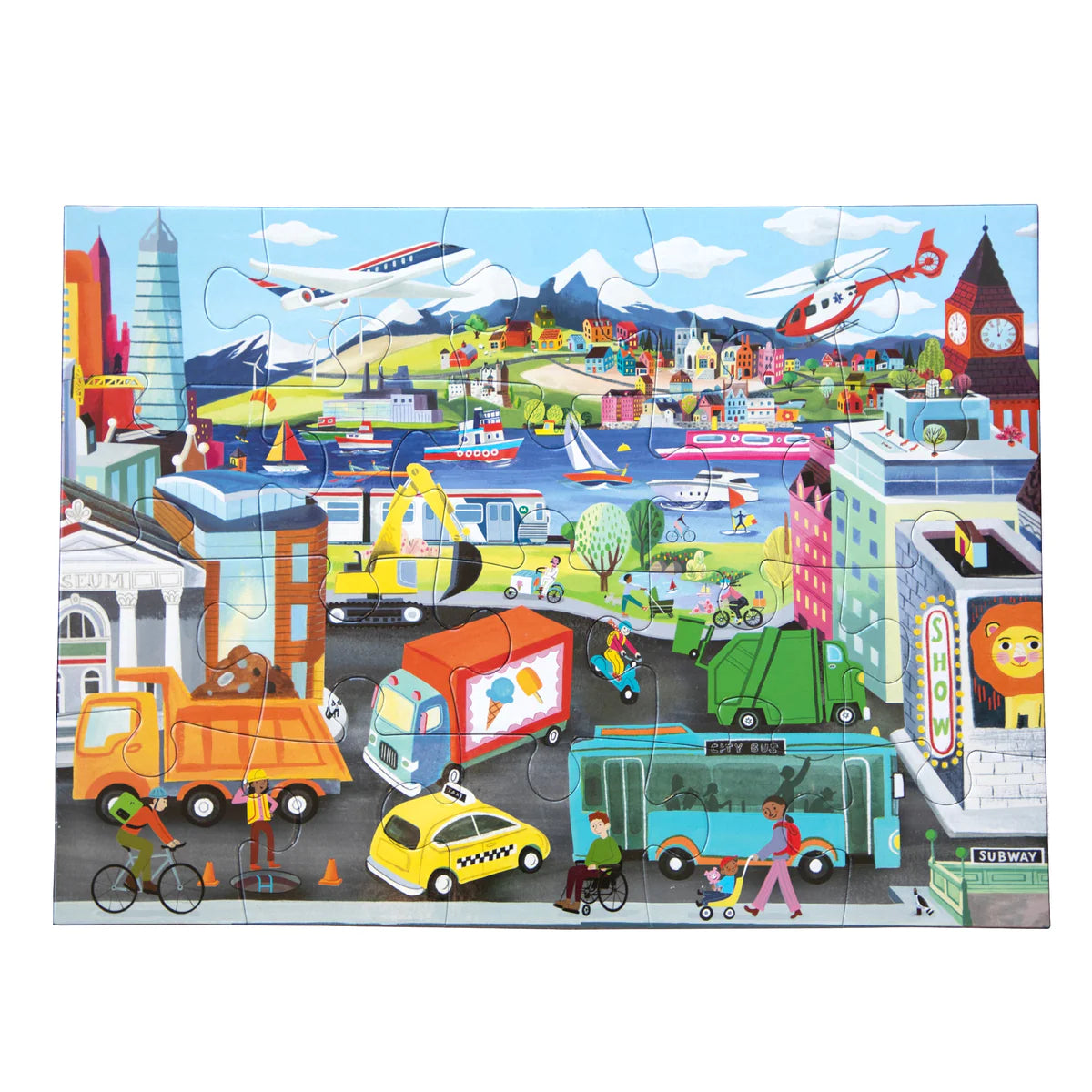 Vehicles Puzzle