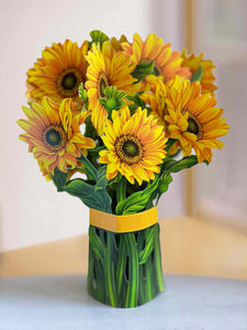 Sunflowers Paper Flower Bouquet